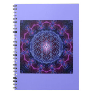 BLUME DES LEBENS/Blume des Lebens Mandala II Notizblock