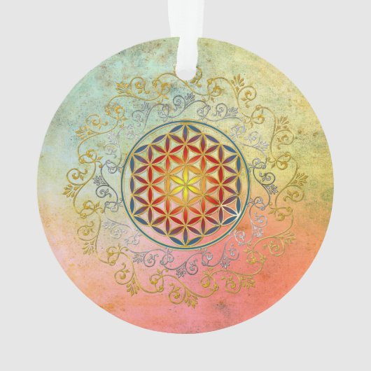Blume des Lebens / Blume des Lebens - Ornament IV (Rückseite)