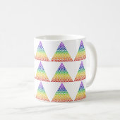 Blume des Lebens / Blume des Lebens - Pyramidensch Kaffeetasse (VorderseiteRechts)