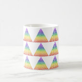 Blume des Lebens / Blume des Lebens - Pyramidensch Kaffeetasse (Mittel)