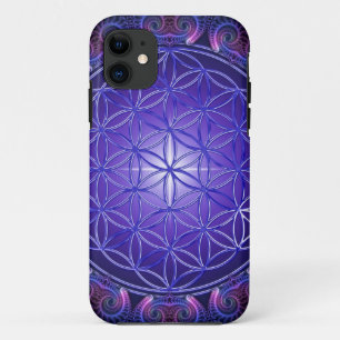 BLUME DES LEBENS/Blume DES Lebens Quadrats des iPhone 11 Hülle