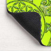 Blume des Lebens / Blume des Lebens - Schildkröte Mousepad (Ecke)