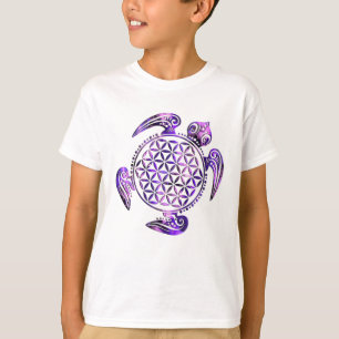 Blume des Lebens / Blume des Lebens - Schildkröten T-Shirt