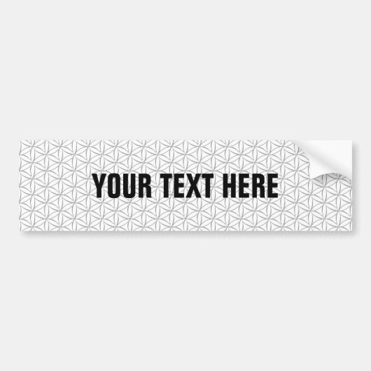 Blume des Lebens / Blume des Lebens - Silbermuster Autoaufkleber (Vorne)