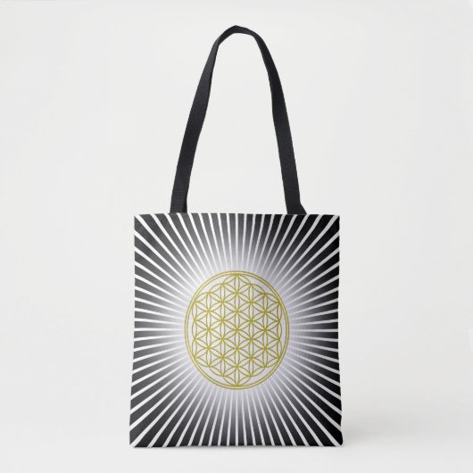 Blume des Lebens / Blume des Lebens Tasche (Vorderseite)