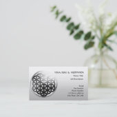 Blume des Lebens (Blume DES Lebens) Visitenkarte (Stehend Vorderseite)