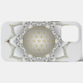 Blume des Lebens - Blüten Mandala 1 Case-Mate iPhone Hülle (Rückseite (Horizontal))