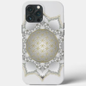 Blume des Lebens - Blüten Mandala 1 Case-Mate iPhone Hülle (Rückseite)