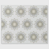 Blume des Lebens - Blüten Mandala 1 Geschenkpapier (Flach)