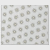 Blume des Lebens - Blüten Mandala 1 Geschenkpapier (Flach)