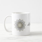 Blume des Lebens - Blüten Mandala 1 Kaffeetasse (Links)
