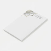 Blume des Lebens - Blüten Mandala 1 Post-it Klebezettel (angewinkelt)