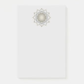 Blume des Lebens - Blüten Mandala 1 Post-it Klebezettel (Vorderseite)