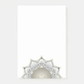 Blume des Lebens - Blüten Mandala 1 Post-it Klebezettel (Vorderseite)