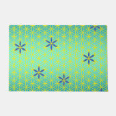 Blume des Lebens - Briefmarke - nahtloses Muster - Fußmatte (Vorderseite)