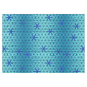 Blume des Lebens - Briefmarke - nahtloses Muster - Tischdecke (Vorderseite (Horizontal))