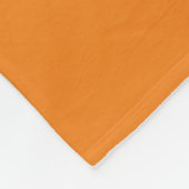 Blume des Lebens - Briefmarke - Ornamente schwarz  Fleecedecke (Ecke)