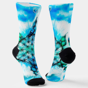 Blume des Lebens - Bunte Wege 3 Socken