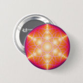 Blume des Lebens Button (Vorne & Hinten)