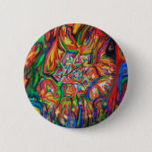 Blume des Lebens Button (Vorderseite)