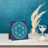 Blume des Lebens - Button Style 01 Fotoplatte (InSitu)