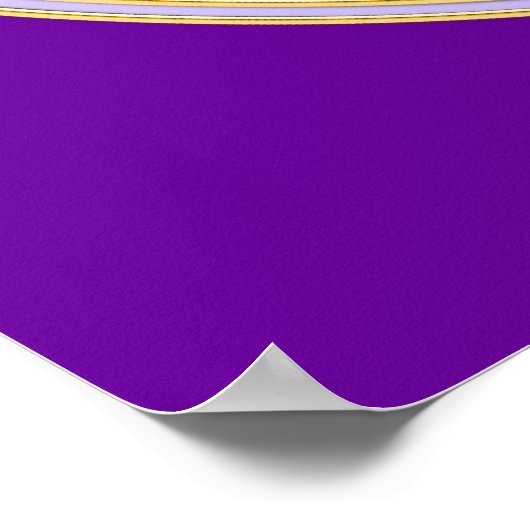 Blume des Lebens - Button Style 04 Poster (Ecke)