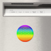 Blume des Lebens chakra 2 Magnet (In Situ (Geschirrspüler))