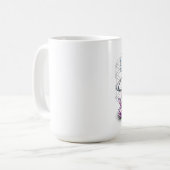 Blume des Lebens, chakra, Göttinklassiker-Tasse Kaffeetasse (Vorderseite Links)