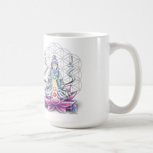 Blume des Lebens, chakra, Göttinklassiker-Tasse Kaffeetasse