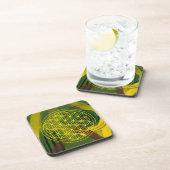 Blume des Lebens, Chakra, Magnetismus, Zen, Getränkeuntersetzer (Rechte Seite)