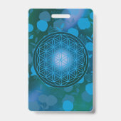Blume des Lebens, Chakra, Zen, Ausweis (Rückseite)