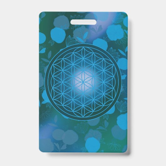 Blume des Lebens, Chakra, Zen, Ausweis (Vorderseite)