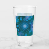 Blume des Lebens, Chakra, Zen, Glas (Rückseite)