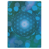 Blume des Lebens, Chakra, Zen, Klemmbrett (Rückseite)