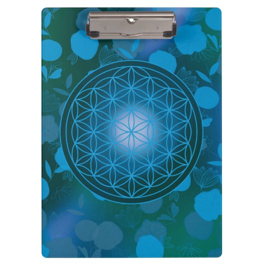 Blume des Lebens, Chakra, Zen, Klemmbrett (Vorderseite)