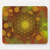 Blume des Lebens, Chakra, Zen, Mousepad (Vorne)