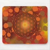 Blume des Lebens, Chakra, Zen, Mousepad (Vorne)