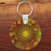 Blume des Lebens, Chakra, Zen, Schlüsselanhänger (Vorderseite)