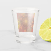 Blume des Lebens, Chakra, Zen, Schnapsglas (Rückseite)