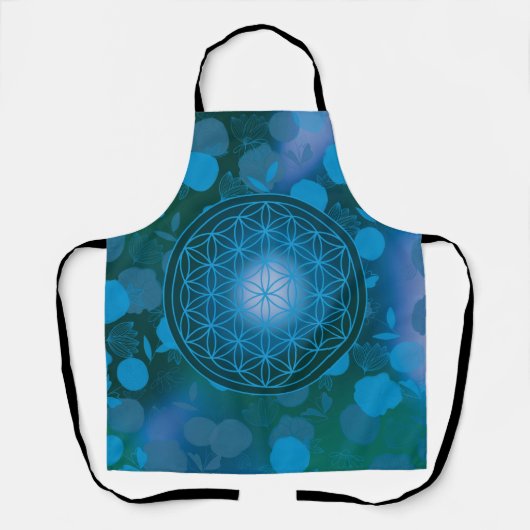 Blume des Lebens, Chakra, Zen, Schürze (Vorderseite)