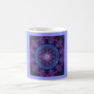 BLUME des Lebens/des Lebens des Lebens Mandala II Kaffeetasse