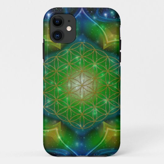 BLUME des Lebens/des Lebens des Lebens Mandala / P Case-Mate iPhone Hülle (Rückseite)
