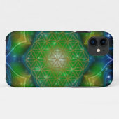 BLUME des Lebens/des Lebens des Lebens Mandala / P Case-Mate iPhone Hülle (Rückseite (Horizontal))