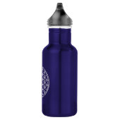 Blume des Lebens Edelstahlflasche (Rechts)