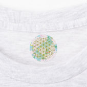 Blume des Lebens Etiketten (Befestigt)