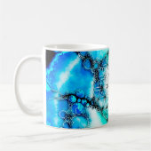 Blume des Lebens - farbenfroh 2 Kaffeetasse (Links)