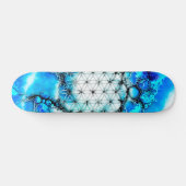 Blume des Lebens - farbenfroh 2 Skateboard (Horizontal)