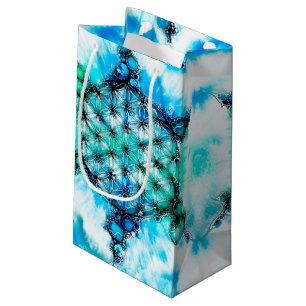 Blume des Lebens - farbenfroh 3 Kleine Geschenktüte