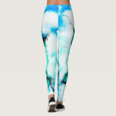 Blume des Lebens - farbenfroh 3 Leggings (Rückseite)