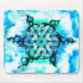Blume des Lebens - farbenfroh 3 Mousepad (Vorne)